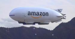 Balon Raksasa Berlogo Amazon Angkut Drone Paket Barang Ternyata Hoaks