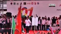 Dihadiri HT dan Liliana, Begini Kemeriahan Kampanye Jokowi di Purwokerto