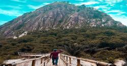 Wisata Purwakarta, Jelajahi Jembatan Bambu di Antara 2 Gunung