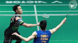 Disingkirkan Chen Long, Jonatan Christie Keluhkan Angin