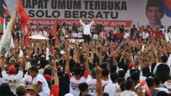 Kampanye di Solo, Jokowi Berharap Jateng Gaspol sampai 90 Persen