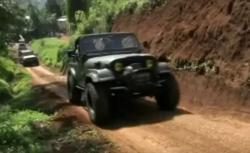 Aksi Para Off-Roader Berikan Santunan dan Bangun Masjid di Sukabumi