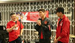 Aga dan Gamma Thohir Hadiri Deklarasi #LA4Jokowi Demi Gaet Milenial