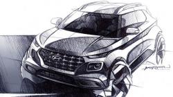 Sketsa Hyundai Venue Tersebar di Dunia Maya