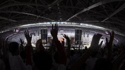 Panitia Konser Putih Bersatu Sita Atribut Kampanye di Stadion GBK