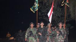 Alih Kodal, Prajurit Yonif 755 Gelar Tradisi Kirab Tunggul di Merauke