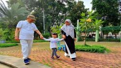 Hari Tenang Bermain Bareng Cucu, Ma'ruf Amin: Jangan Lupakan Keluarga