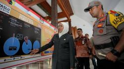 Gubernur Khofifah Target Partisipasi Pemilih di Jatim Capai 77,7%