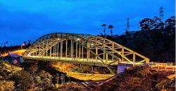 Jembatan Cukang Monteng Garut Eksotis Mirip Sydney Harbour Bridge