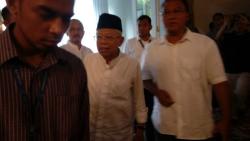 Ma'ruf Amin Sempatkan Olahraga dan Santap Nasi Goreng Sebelum Nyoblos