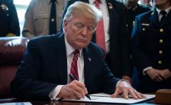 Trump Veto Resolusi soal Dukungan bagi Saudi dalam Perang Yaman