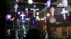 Peringati Wafat Isa Almasih, Gereja di Klaten Buat Lampion Daur Ulang