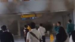 Video ATM Center Bandara Ngurah Rai Terbakar, Penerbangan Domestik Terganggu