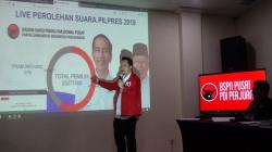 Giliran PDIP Tunjukkan War Room Penghitungan Hasil Pemilu