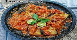 Santapan Sederhana dengan Terung Penyet, Sambalnya Super Pedas