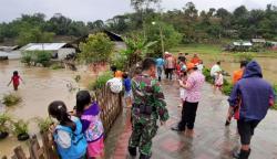 Banjir dan Longsor Terjang Papakelan Tondano Timur akibat Hujan Deras