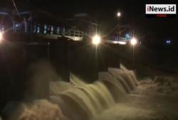 Curah Hujan Tinggi, Begini Kondisi Bendungan Katulampa Bogor