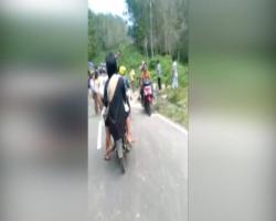 Gorong-Gorong Hancur, Jalur Lintas Barat Sumatera di Bengkulu Putus Total