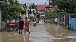 Sungai Ogan Meluap, 4 Desa di Kabupaten OKU Sumsel Terendam Banjir<