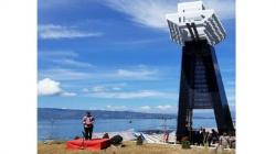 Kenang Tragedi KM Sinar Bangun, Sebuah Monumen Didirikan di Danau Toba<