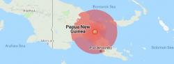 Gempa Kuat Bermagnitudo 7,2 Guncang Papua Nugini