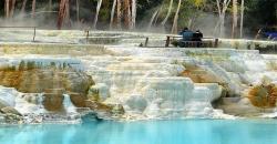 Eksotisme Kawah Biru Tinggi Raja Simalungun, Batuan Alamnya Indah Mirip Salju