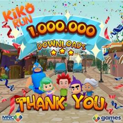 Kurang dari Tiga Bulan, Game Kiko Run Tembus 1 Juta Download