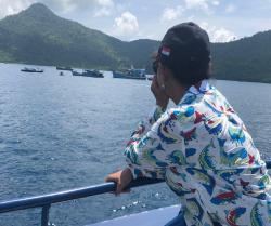 Detik-Detik Menteri Susi Tenggelamkan Kapal Asing Pencuri Ikan di Natuna