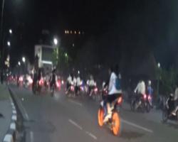 Aksi Ugal-Ugalan Geng Motor Resahkan Warga Medan, 50 Pemuda Ditangkap
