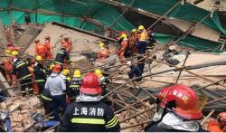 9 Orang Terjebak Reruntuhan Gedung yang Ambruk di Shanghai China
