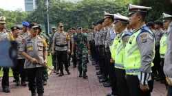 Gelar Pasukan Gabungan, TNI - Polri Perkuat Keamanan di Sumut