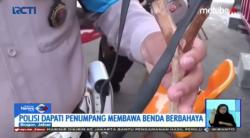 Periksa Penumpang KRL Tujuan Jakarta, Polisi Temukan Batu dan Ketapel 