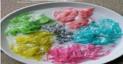 Minuman Kekinian untuk Berbuka Puasa, Cicipi Es Agar-Agar Serut Pelangi