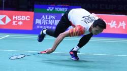 Jonatan Christie Kalah, Indonesia Tertinggal 1-2 dari Taiwan