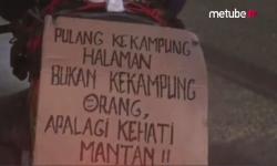 Tulisan Meme Lucu di Kendaran Hibur Pemudik di Tengah Kemacetan