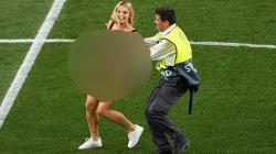 Kinsey Wolanski, Wanita Berbikini Penyusup Final Liga Champions