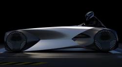 Yi Dong Ciptakan Kendaraan Konsep Futuristik Sepada Motor Beroda 4