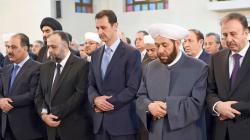 Presiden Suriah Assad Ikuti Salat Id di Damaskus