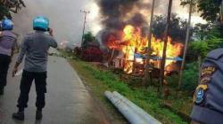 Bentrokan Warga 2 Desa di Buton, 56 Rumah Hangus Dibakar dengan Bom Molotov