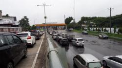 Hari Kedua Lebaran, Tol Medan-Tebing Tinggi Macet