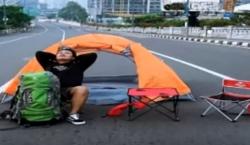 Ketika Pemuda Berkreasi Memanfaatkan Sepinya Ibu Kota