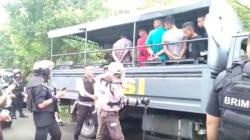 81 Pelaku Bentrok dan Pembakaran Puluhan Rumah Warga Gunung Jaya Buton Ditangkap