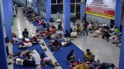 Ratusan Penumpang KMP Mutiara Persada II Demo, Jalur Pelabuhan Bakauheni Macet