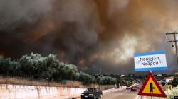 Kebakaran Hutan Landa Wilayah Selatan Yunani