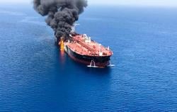 AS Tuduh Iran Dalang di Balik Serangan 2 Kapal Tanker di Teluk Oman