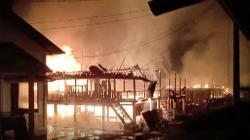 Belasan Rumah di Musi Banyuasin Ludes Terbakar, Kerugian Miliaran Rupiah