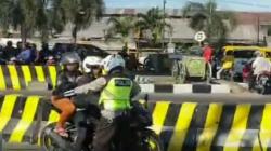 Langgar Lalu Lintas, Pengendara Motor di Sidoarjo Bisa Ditilang Polisi Patung