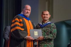 Terukir di Wall Of Fame US Army CGSC, Mayor Inf Al Zaki Catatkan Sejarah Indonesia