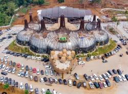 Penampakan Stupa Raksasa di Semarang, Objek Wisata Terbaru yang Mirip Borobudur