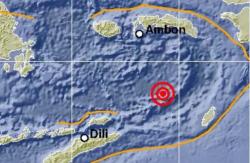 Gempa Bumi Tektonik Berkekuatan 7,7 SR Guncang Maluku Barat Daya